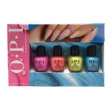 Set 4 nuante lac de unghii, Opi, Me, Myself and Colection, 4 x 3,75ml