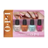 Set 4 nuante lac de unghii, Opi, Me, Myself and Colection, 4 x 3,75 ml