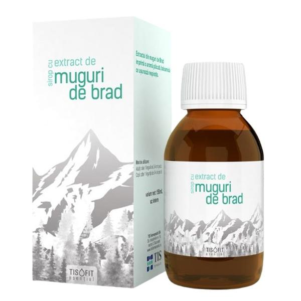 Sirop cu Extract de Muguri de Brad - Tis Farmaceutic Tisofit, 150 ml