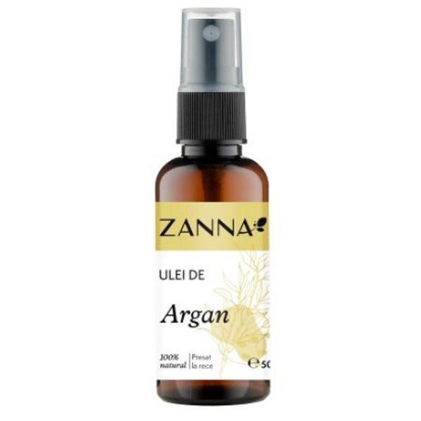 SHORT LIFE - Ulei de Argan 100% Natural Presat la Rece Zanna, 50 ml