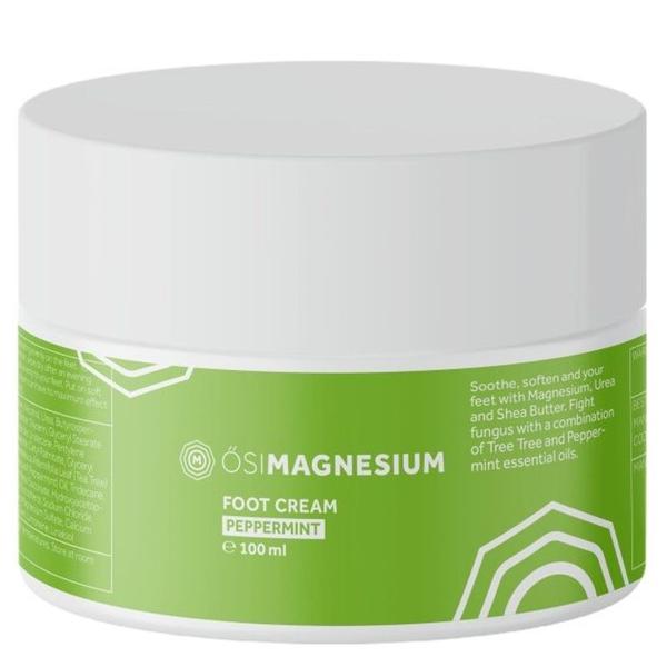 Crema cu Magneziu si Menta pentru Picioare Obosite sau cu Afectiuni - Osi Magnezium, 100 ml