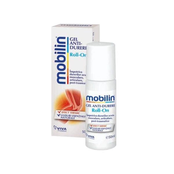 Gel Anti-Durere Roll-On - Mobilin, 50 ml