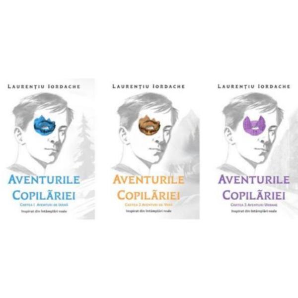 Aventurile Copilăriei, Iordache Laurențiu, Set 3 cărți – Audiobook
