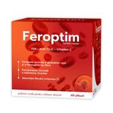 Feroptim Fier, Acid Folic, Vitamina C - Zdrovit, 60 plicuri