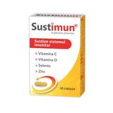 Sustimun Vitamina C, Vitamina D, Seleniu, Zinc - Zdrovit, 30 capsule