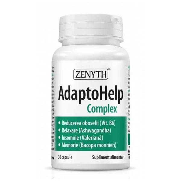 Supliment Alimentar Adaptohelp Complex - Zenyth Pharmaceuticals, 30 capsule