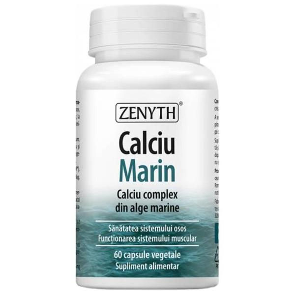 Calciu Marin - Zenyth Pharmaceuticals, Complex din Alge Marine, 60 capsule