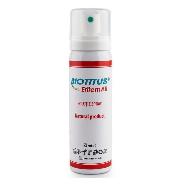 EritemAll Solutie Spray - Biotitus Natural Product, 75 ml