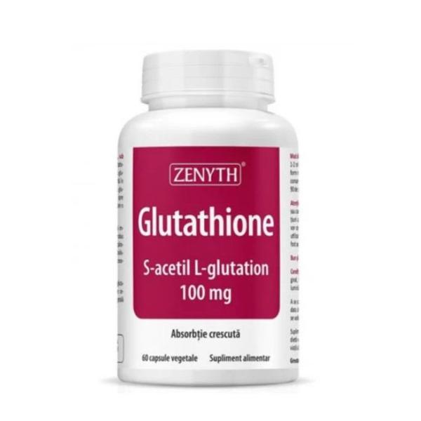 Glutathione 100 mg - Zenyth Pharmaceuticals, 60 capsule