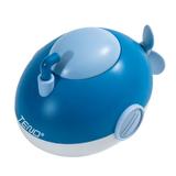 Jucarie de Baie pentru Copii Teno®, Submarin Inotator, interactiv, fara baterii, mecanism cu cheita, 8x11x8.5cm, albastru