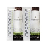 Pachet Hidratare Par Fin - Macadamia Weightless Moisture Duo Foil Pack: sampon (10ml), balsam par (10ml)