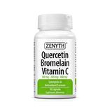 Quercetin Bromelain Vitamin C - Zenyth Pharmaceuticals, 30 capsule vegetale