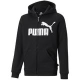 Hanorac copii Puma ESS Big Logo FZ Hoodie TR B 58696801, 128, Negru