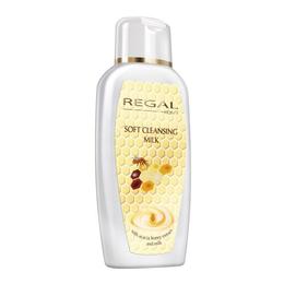 Lapte demachiant cu lapte si miere de salcam Regal Soft Cleasing Milk - Rosa Impex - 250 ml