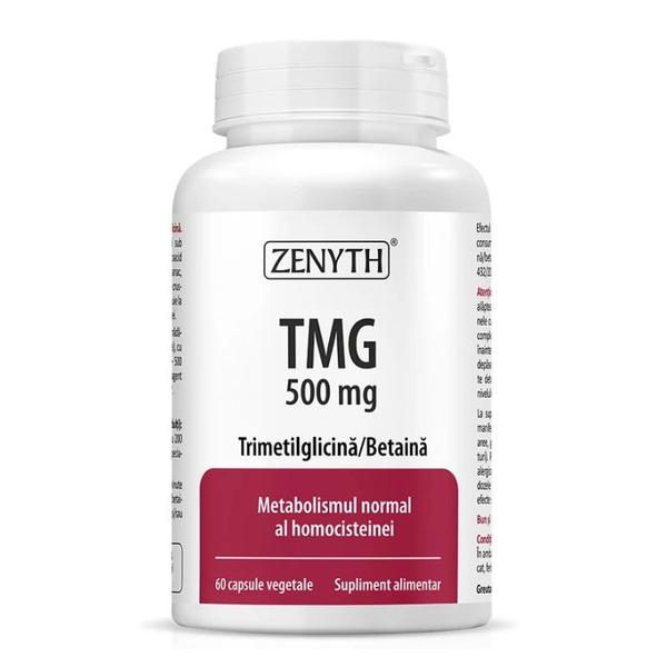 TMG 500 mg - Zenyth Pharmaceuticals, 60 capsule