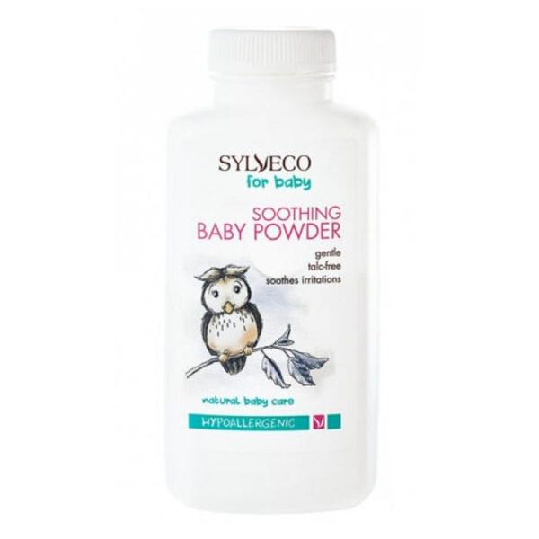 Pudra de Talc Calmanta Hipoalergenica pentru Bebelusi - Sylveco Doothing Baby Powder Natural Baby Care, 100 g