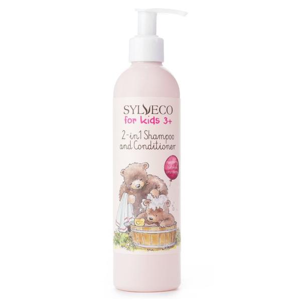Sampon si Balsam 2 in 1 pentru Copii 3+ - Sylveco 2 in1 Shampoo and Conditioner for Kids 3+, 300 ml