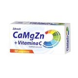SHORT LIFE - Ca + Mg + Zn + Vitamina C Zdrovit, 50 comprimate
