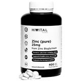 Supliment alimentar Zinc (Pur) 25mg, 400 comprimate vegane