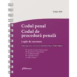 Codul penal. Codul de procedura penala. Legile de executare Act.3 ianuarie 2024 Ed. Spiralata - editura Hamangiu
