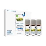 Set 3 uleiuri Esentiale Bio Organice pentru Umidificator (pentru aparatele Venta Seria 5) Lemongrass, 3x30 ml