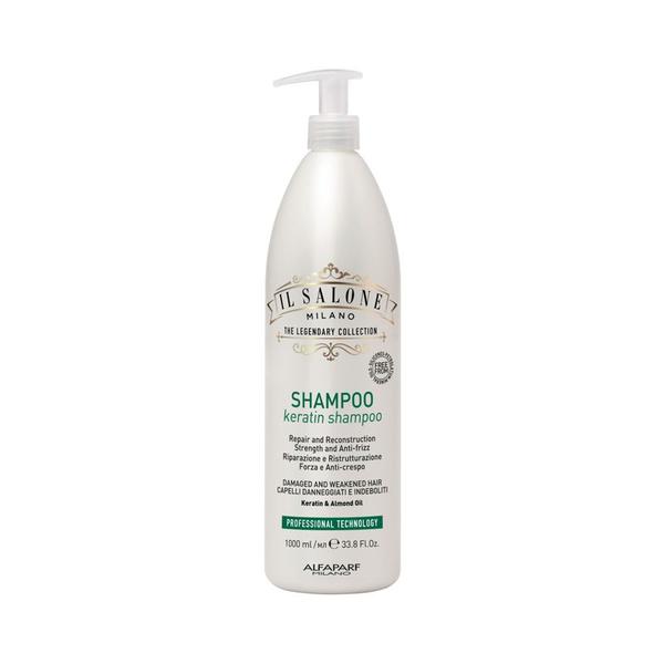 Sampon pentru Par Deteriorat si Slabit - Il Salone Milano Professional Keratin Shampoo, 1000 ml image9
