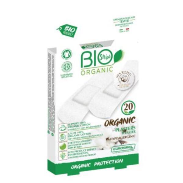 Bio Plasturi Bumbac Organic 20 buc
