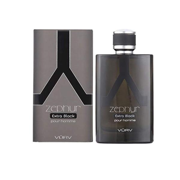 Apa de Parfum pentru Barbati - Vurv EDP Zephyr Extra Black, 100 ml