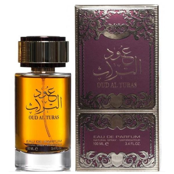 Apa de Parfum Unisex - Ard al Zaafaran EDP Oud Turas, 100 ml