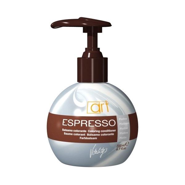 Balsam Colorant – Vitality's Espresso Art Colouring Conditioner – Platinum, 200ml esteto.ro