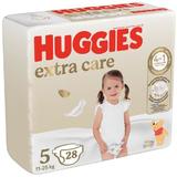 Huggies scutece Extra Care Jumbo 5, 11-25 kg, 28 buc.