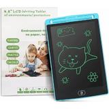 Tableta LCD scris si desenat pentru copii, buton de stergere, 21.5 cm, 3 ani+