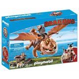 Playmobil Dragons - Fishlegs si Meatlug