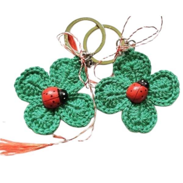 Martisor crosetat - Trifoi Norocos