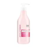 Balsam regenerant cu cheratina pentru par deteriorat Keratin Hyaluronic Unic Professional, 500 ml