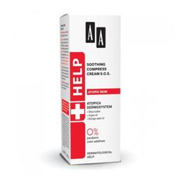 Crema compresiva de calmare s.o.s. pentru ten atopic aa help soothing compress cream s.o.s 40 ml