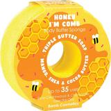 Sapun exfoliant cu burete Honey I'm Comb Donut Body Bufffer, Bomb Cosmetics, 200 g