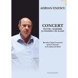 Concert pentru 2 marimbe si ansamblu de alama - Adrian Enescu, editura Grafoart