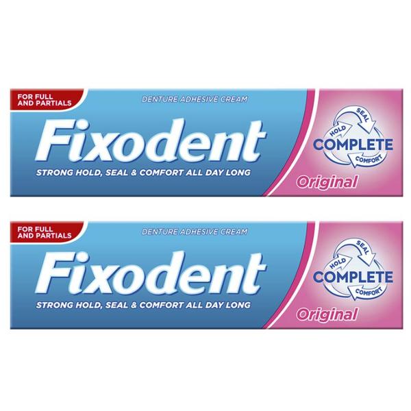 Crema Adeziva pentru Proteza Dentara - Fixodent Complete Original Duo Pack, 94 g
