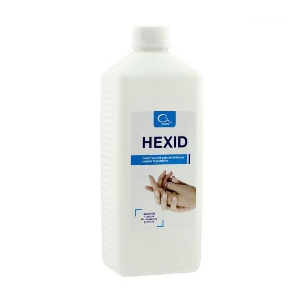 Dezinfectant rapid pentru tegumente Hexid 1 Litru +dozator