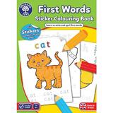 First words. Carte de colorat cu activitati 4 ani+, editura Orchard Toys