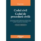 Codul civil. Codul de procedura civila Act.1 februarie 2024, editura Hamangiu