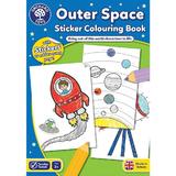 Outer Space. Carte de colorat cu activitati 3 ani+, editura Orchard Toys