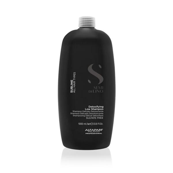 Sampon Detoxifiant - Alfaparf Milano Semi di Lino Detoxifying Low Shampoo, 1000 ml