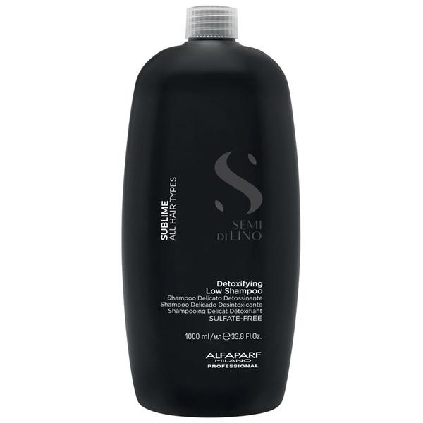 Sampon Detoxifiant - Alfaparf Milano Semi di Lino Detoxifying Low Shampoo, 1000 ml