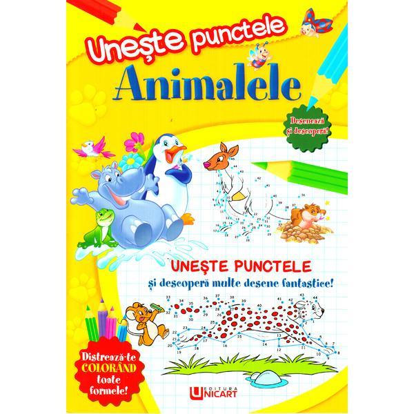 Uneste punctele - Animalele, editura Unicart