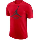 Tricou barbati Nike Nba Chicago Bulls Jordan FD1460-657, L, Rosu