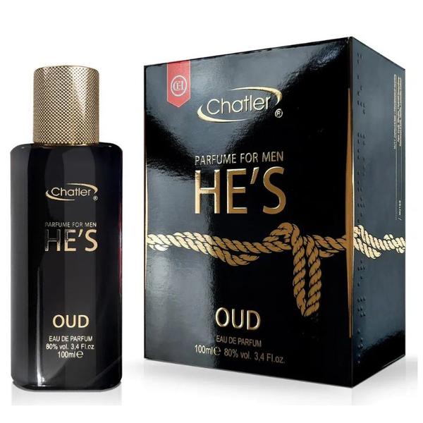 Apa de Parfum pentru Barbati - Chatler EDP He’s Oud Men, 100 ml