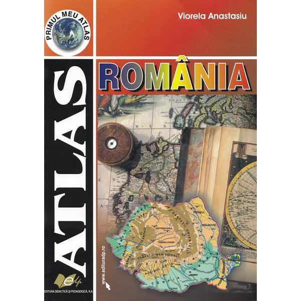 Atlas Romania - Viorela Anastasiu, editura Didactica Si Pedagogica