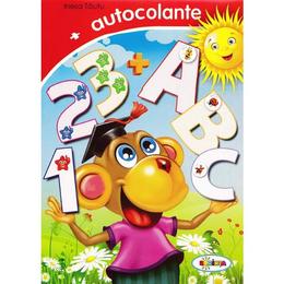 123 + abc - autocolante - inesa tautu, editura dorinta
